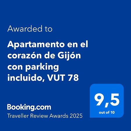 Apartamento En El Corazon De Gijon Con Parking Incluido, Vut 78 Exterior foto